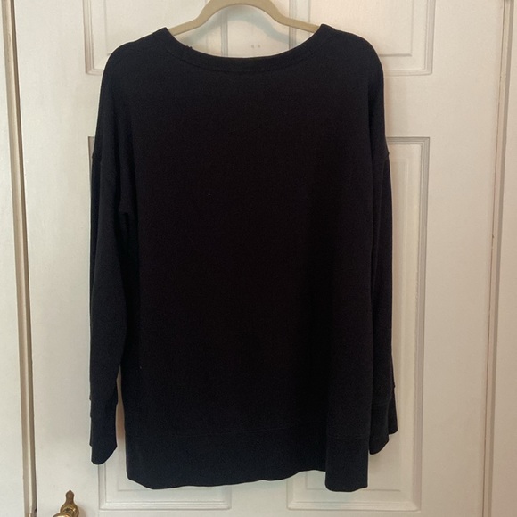 GAP M. Black long sweatshirt - Picture 4 of 4